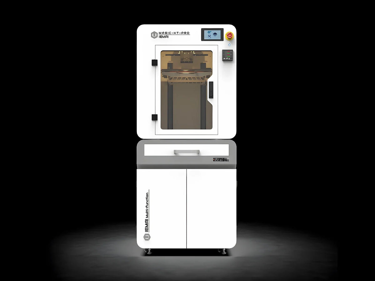 IEMAI Magic-HT-PRO high-temperature industrial 3D printer on black background