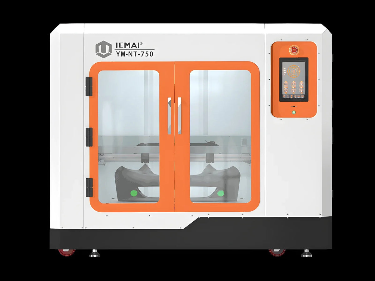 IEMAI YM-NT-750 large-format industrial 3D printer on black background
